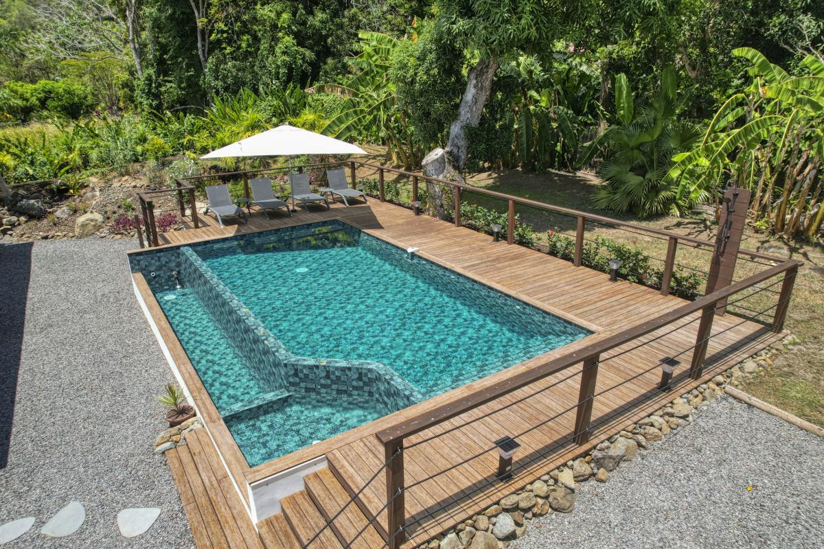 3.Location villa piscine 200 Grande Anse Deshaies Guadeloupe